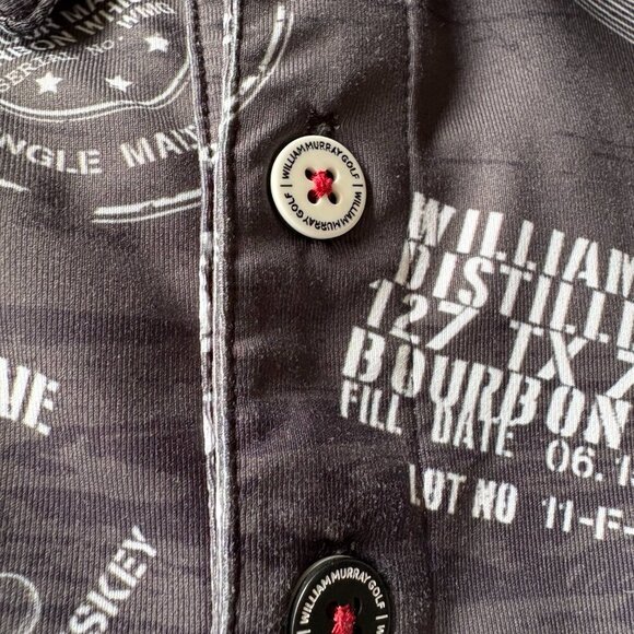 William Murray XXL Barrel Aged Polo | Bourbon-Inspired Golf Shirt - Picture 4 of 12